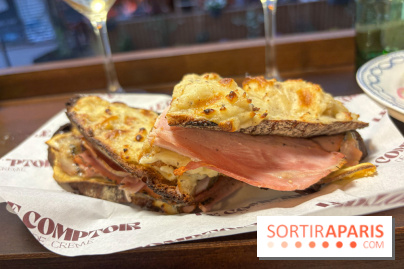 Le Comptoir de crème  - croque monsieur à la truffe