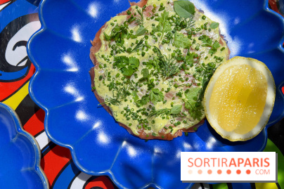 Moët in Paris by Allénos - Saumon fumé et herbes