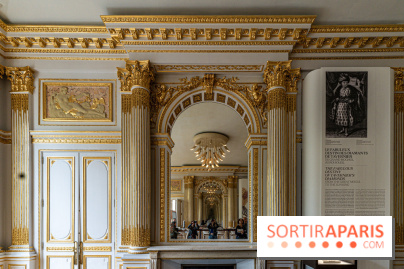 Exposition 'Bijoux de Scène de la Comédie Française' à l'hôtel historique de Mercy-Argenteau qui se dévoile