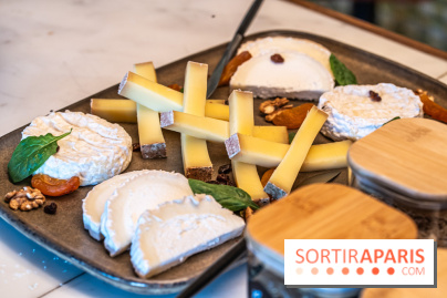 Brunch du Vesper Paris 7e - buffet à volonté et plats à table -  fromage