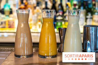 Brunch du Vesper Paris 7e - buffet à volonté et plats à table -  jus de fruits