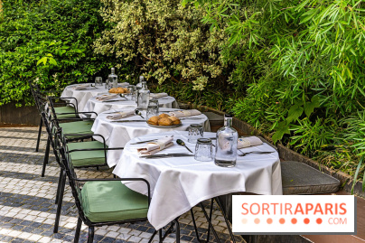La terrasse du Jardin Privé à Châtelet Les Halles en mode barbecue