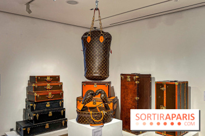 L'exposition de malles Louis Vuitton chez Christie's Paris