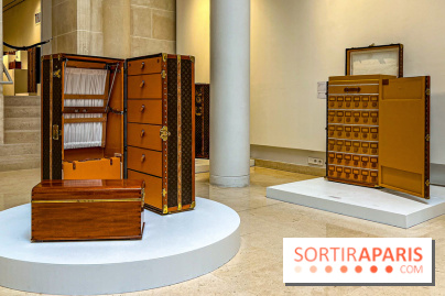 L'exposition de malles Louis Vuitton chez Christie's Paris