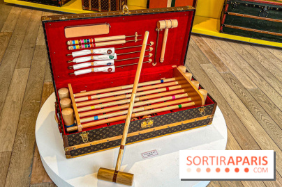 L'exposition de malles Louis Vuitton chez Christie's Paris