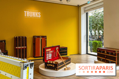 L'exposition de malles Louis Vuitton chez Christie's Paris