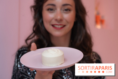 Le Café de la Rose Lancôme par Nina Métayer sur les Champs-Elysées à Paris -  A7C7205