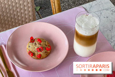 Le Café de la Rose Lancôme par Nina Métayer sur les Champs-Elysées à Paris - Exposition Siège Social Sisley   image00040   1086271