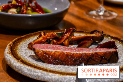Madame Fan, le restaurant gastronomique chinois à Paris  - magret de canard fumé au thé Long Jing