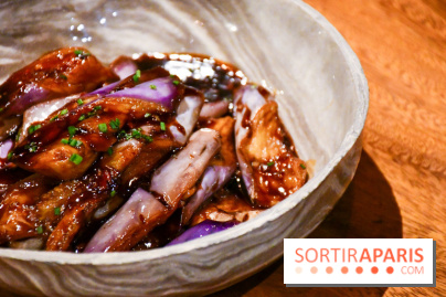 Madame Fan, le restaurant gastronomique chinois à Paris  - aubergine braisée façon Hong Shao