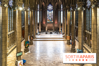 À la croisée des arts, le festival street art gratuit dans la Chapelle Jeanne d'Arc Paris 14e  et fête de la musique 2024 -  A7C7421 HDR