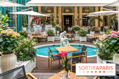 La Terrasse des Roses au Westin Paris Vendome, le patio floral confidentiel
