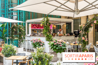 La Terrasse des Roses au Westin Paris Vendome, le patio floral confidentiel