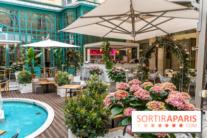 La Terrasse des Roses au Westin Paris Vendome, le patio floral confidentiel