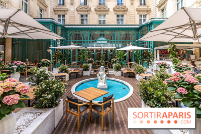 La Terrasse des Roses au Westin Paris Vendome, le patio floral confidentiel