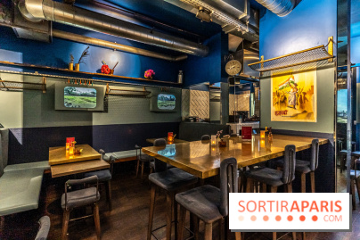 Brunch indien à Paris par Baranaan et Pingwoo -  salle restaurant Paris 10e