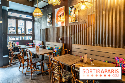 Brunch indien à Paris par Baranaan et Pingwoo -  salle restaurant Paris 10e