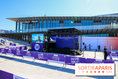 Inauguration du prolongement de la ligne 14, nos photos