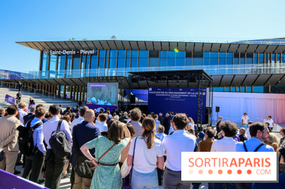 Inauguration du prolongement de la ligne 14, nos photos