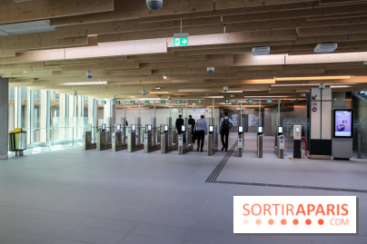 Inauguration du prolongement de la ligne 14, nos photos