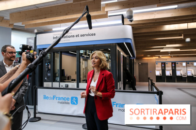 Inauguration du prolongement de la ligne 14, nos photos