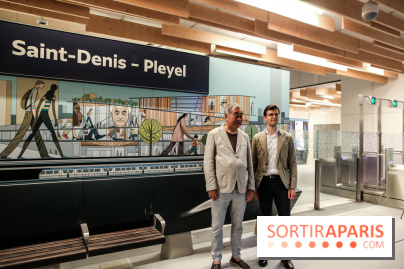 Inauguration du prolongement de la ligne 14, nos photos