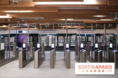 Inauguration du prolongement de la ligne 14, nos photos