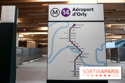 Inauguration du prolongement de la ligne 14, nos photos