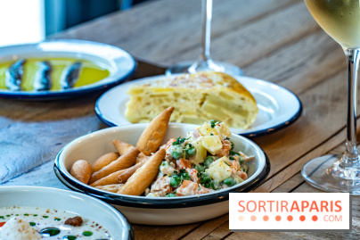 Tina restaurant - bar à Tapas Paris 6  -  Ensaladilla rusa - tortilla