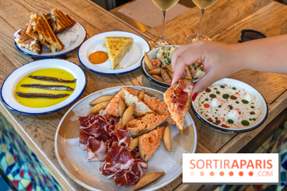 Tina restaurant - bar à Tapas Paris 6  -  pata negra - pan con tomate