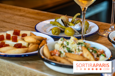 Tina restaurant - bar à Tapas Paris 6  -  Guildas boqueron