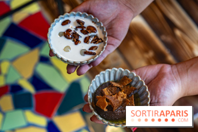 Tina restaurant - bar à Tapas Paris 6  -  riz au lait crème chocolat