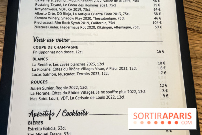 Tina restaurant - bar à Tapas Paris 6  - carte - menu