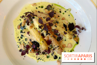 La Baignoire - Asperges blanches, crème de cajou