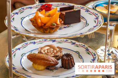 Le Tea Time de la Reine d'Ore à Versailles -  pièces sucrées