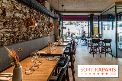 Fana Bistrot, le restaurant bistronomique du 18e avec terrasse et vue Sacré Cœur -  salle