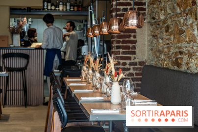 Fana Bistrot, le restaurant bistronomique du 18e avec terrasse et vue Sacré Cœur -  table