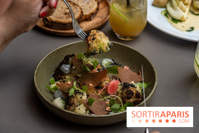 Fana Bistrot, le restaurant bistronomique du 18e avec terrasse et vue Sacré Cœur -  chou fleur végétarien