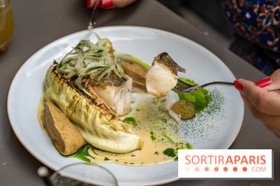 Fana Bistrot, le restaurant bistronomique du 18e avec terrasse et vue Sacré Cœur -  poisson et chou