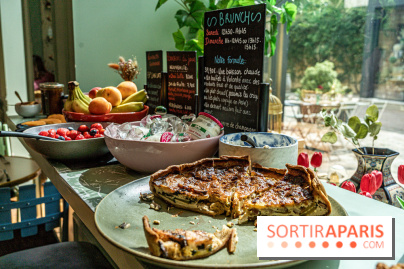 Le brunch à volonté de Chez Molly à Versailles dans les Yvelines - 78 -  quiche