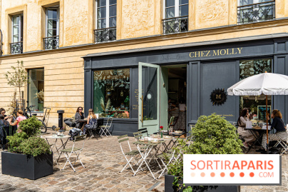 Le brunch à volonté de Chez Molly à Versailles dans les Yvelines - 78 -  terrasse salon de thé