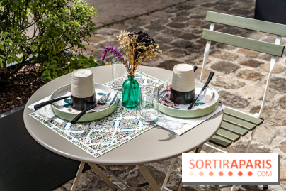 Le brunch à volonté de Chez Molly à Versailles dans les Yvelines - 78 -  table terrasse