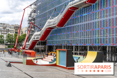 Cycloïde Piazza, le skatepark et œuvre d’art de Raphaël Zarka au Centre Pompidou -  A7C8538