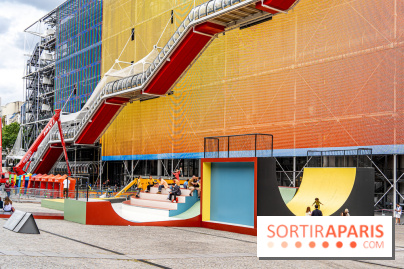 Cycloïde Piazza, le skatepark et œuvre d’art de Raphaël Zarka au Centre Pompidou