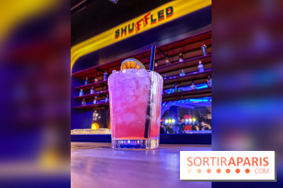 Shuffled, l'enseigne de shuffleboard à Boom Boom Villette - IMG 8550