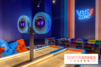 Shuffled, l'enseigne de shuffleboard à Boom Boom Villette - IMG 8584