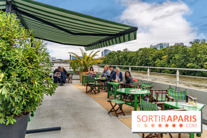 La terrasse de la péniche Maison Jaune à Boulogne façon guinguette - les photos - E271AF77 67C1 4E12 A742 1CDFF1410889