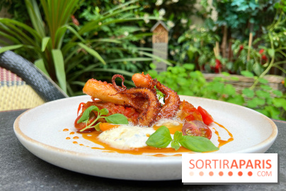 Le Potager, Roch Hotel & Spa - Poulpe grillé, légumes