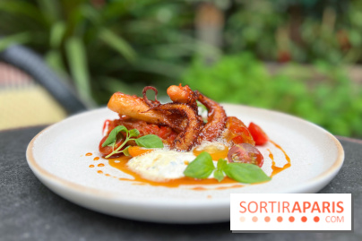 Le Potager, Roch Hotel & Spa - Poulpe grillé, légumes