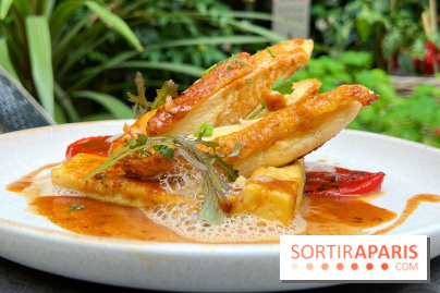 Le Potager, Roch Hotel & Spa - Suprême de volaille, panisses, piquillos